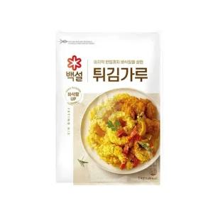 (1KG) 백설 튀김 가루 식당 분식집 음식점 프라이드 치킨/스톡/치킨용/가정용/바삭/스탁/후라이드/반죽