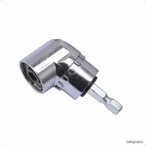 90도 직각 드릴 비트 코너 어댑터 좁은 공간 육각 전동드라이버 틈새 작업용