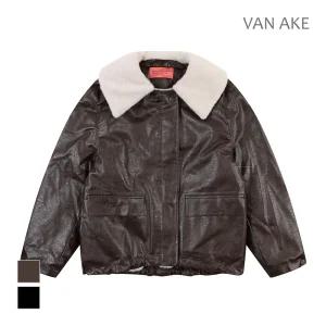 [반에이크] 퍼카라 가죽자켓_VB3ZLEUD01D