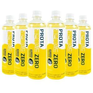 이롬 프로타 프로틴워터 고함량 단백질 필수아미노산 함유 레몬에이드 500ml x12개