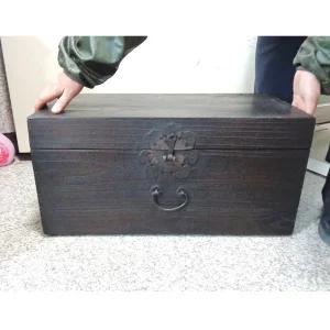 중고 서류함 고가구 옛날가구 궤짝 돈궤 옛날 나무함 골동품