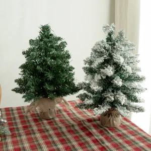 크리스마스트리 미니트리 탁상용 소형 나무 무장식 트리장식