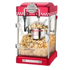 팝콘기계 업소용 팝콘메이커 팝콘 매장용 머신 기기 페인팅 레드 플러그