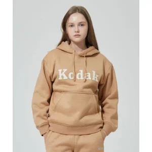 매장정품 코닥 KODAK 브라우니 세미오버핏 라이트웜 기모 후드 BEIGE K4423LHDN1BEI 433489