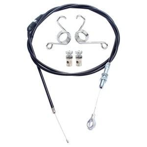 스트레이트 스로틀 케이블 키트 페달 75 리턴 교체 스프링 인치 부품 카트 브레이크