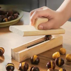 픽온 밤칼집기계 밤까는기계 껍질 군밤 칼집가위 밤 겨울 길거리음식