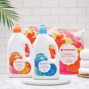 더블하트 유아 세탁 세제 섬유 유연제 출산 선물 1.8L