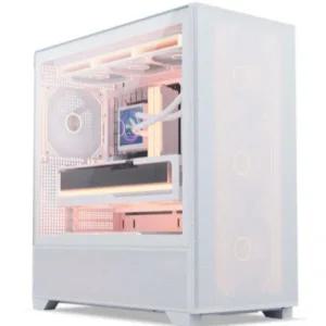 앱코 PC 케이스 컴퓨터 G50 빅플로우 ARGB 화이트