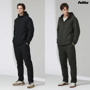 펠틱스 25FW 남성 패딩 보아퍼 기모 셋업 2종