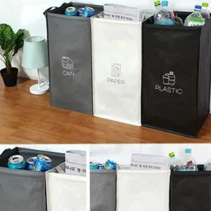 다용도 재활용 분리수거함 접이식 가정용 분리수거함 대형 쓰레기통 주방