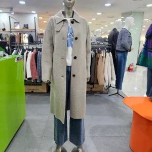 시슬리/애플아울렛/스텔라 싱글 벨티드 롱 코트 SACTD1561