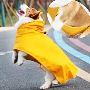 비옷 대형 판초 우비 강아지 중형견