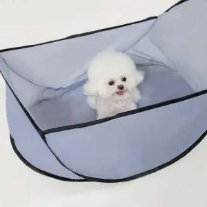 강아지텐트 밍글펫 반려동물 털날림 방지 셀프 미용 텐트 강아지털날림방지