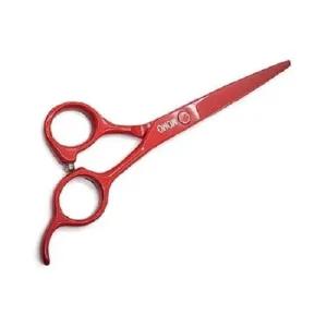 자동이발기 강아지털관리 컬러 미용 가위 레드 스테인레스 장가위