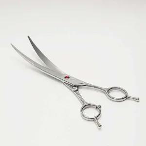 애견바리깡 강아지 애견 미용 가위 커브 8in치 애견미용도구