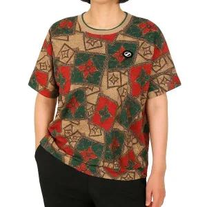 [하프클럽/]여성용 시원한 여름 티셔츠 엄마옷 할머니옷 50대 60대 미시옷