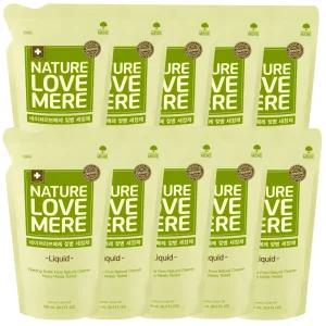 네이쳐러브메레 젖병세정제 액상리필 500ml 10팩
