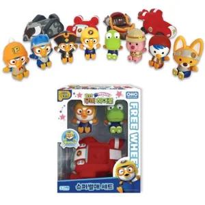 위플 뽀로로 프리휠 무비 히어로 슈퍼 썰매 세트역할놀이피규어 규어 어토이 어장난감 모형어 캐릭터어 장