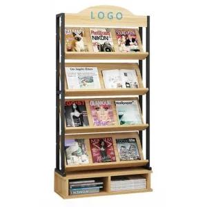 사무실 신문 선반 기업 전단지 스탠드선반 잡지꽂이