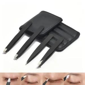 미용 헤어 족집게 4종 세트쪽 눈썹정리 핀셋 쪽집게
