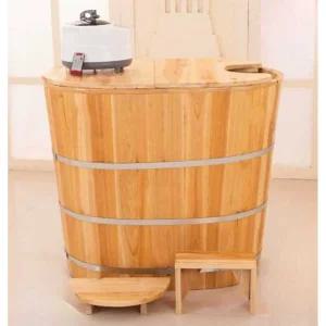 가정용 사우나 목욕탕 원목 반신욕기 개인 1인 습식