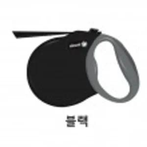 (백상트레이딩) 알콧 어드벤처 자동줄 (블랙) M강아지목 반려견리드 산책 견산 나일론 소프트그립 동물 동