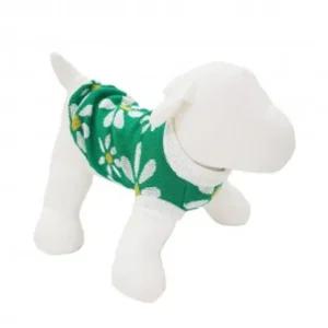 데이지 꽃 니트 (그린) S애완견간절기옷 강아지반팔티 반려 봄옷 용품 셔츠 강아지간 견간