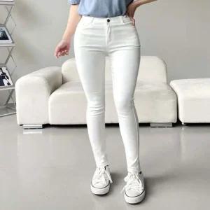여성스키니 스판팬츠 데일리 블랙진 화이트진