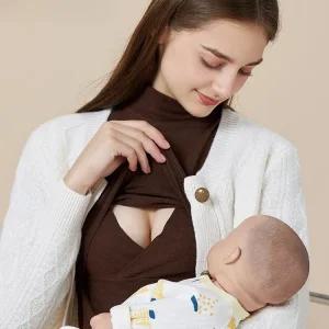 수유조끼 가리개 가운 엄마 육아 앞치마 편안한 출산