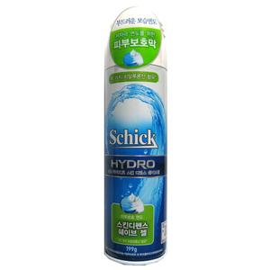 쉬크 스킨 디펜스 쉐이빙  면도용젤 1개 / 199 g/쉐이빙젤 면도크림