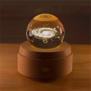 오르골 크리스마스 생일 선물 무드등 (기본형 은하수)