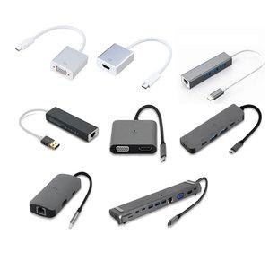 VOLME USB3.1 C타입멀티허브 맥북허브 젠더 DP RGB HDMI맥북 LG그램 썬더볼트3 삼성노트북 4 5 6 IN1