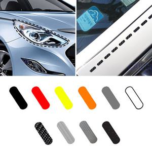 차량용 바느질 스티치 점선 스티커 자동차 데칼 튜닝