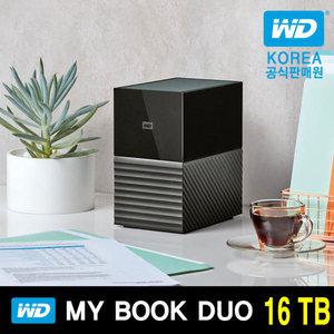 WD정품  New My Book DUO -16TB (대용량 외장하드) USB3.2 Gen1전송