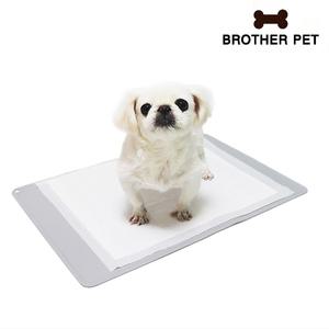 [브라더펫] 논슬립 애견 강아지 화장실 방수 배변매트 배변판 미끄럼방지 휴대용