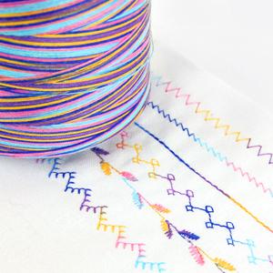 레인보우실 무지개실 무지개사 오색실 재봉사 모음