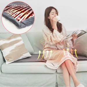 전자파없는 이바요 프리미엄 DC 카본 24V 극세사 쇼파온열매트 미니 캠핑용 전기매트 전기장판 3인용 4인