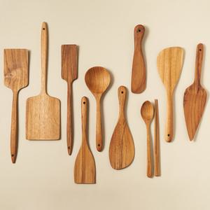 리베바움 최상급 프리미엄 티크 나무 조리기구 친환경 항균 원목 주방 감성 주방용품