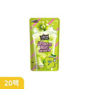[쟈뎅] 까페리얼 샤인머스캣 에이드 파우치 230mlX20개