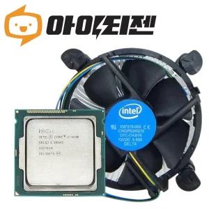 인텔 CPU I5 4590 4세대 하스웰 리프레시 벌크 쿨러포함