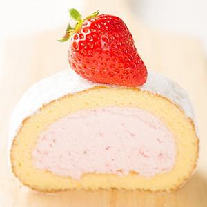 74년전통 수제 롤케익 슈퍼스타 밀크롤 하프 175g+딸기롤 하프 175g