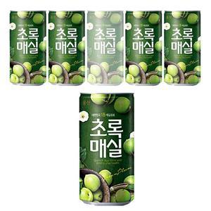 무료배송 웅진 초록매실캔 180ml x 30개