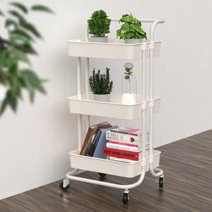 [리벤스] 프리미엄 멀티 이동식 핸드 트롤리 3단(화이트)