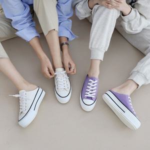 소보제화 루에즈 레이스업 키높이 스니커즈 슬리퍼 4cm