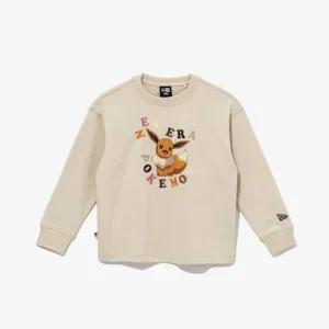 [갤러리아] 뉴에라키즈 포켓몬 컬러 레터 이브이 롱 슬리브 티셔츠 (13965959)