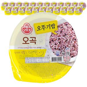 맛있는 오뚜기밥 오곡 210g 오곡밥 잡곡밥 24개