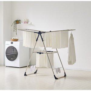 [리빙코아] 국산 올스텐 접이식 튼튼한 고급형 강한 빨래건조대 특대형