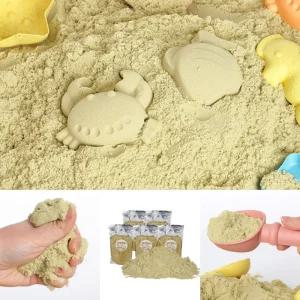 캐스비 매직샌드 모래놀이 대용량 리필용 15kg 실내 촉감놀이 고운입자 손에묻지않는