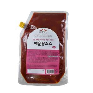 KJP 꽃게탕 매운탕소스 2kg 식당업소용 양념 동태찌개 해물탕