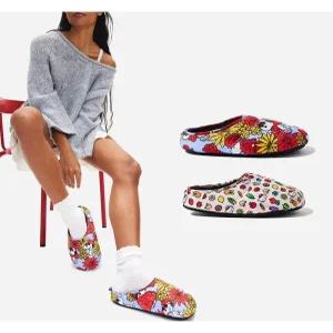 [바쿠]바쿠 키티 슬리퍼 거실화 스누피 콜라보 실내화 룸슈즈